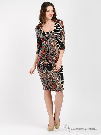 Платье MadamT, цвет цвет мультиколор