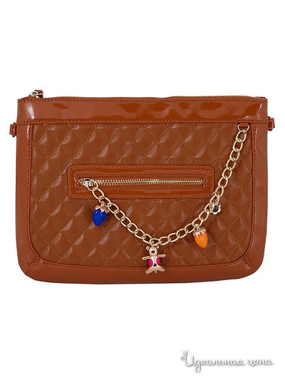 Клатч Sabellino, цвет цвет карамельный