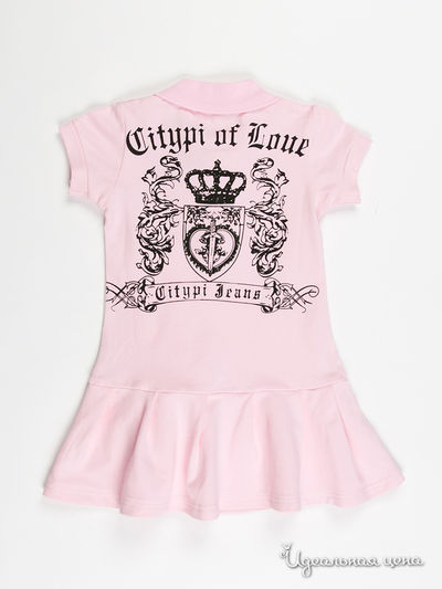 Платье Kidly для девочки, цвет светло-розовый