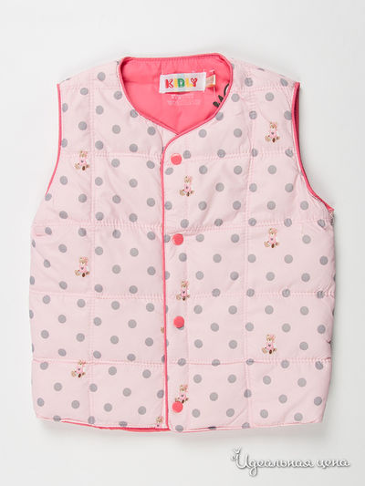 Жилет Kidly, цвет цвет розовый