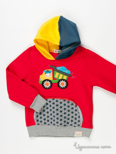 Толстовка Kidly, цвет цвет красный