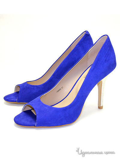 Туфли Klimini, цвет цвет синий