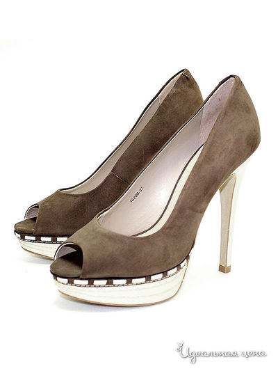 Туфли Klimini, цвет цвет темно-коричневый
