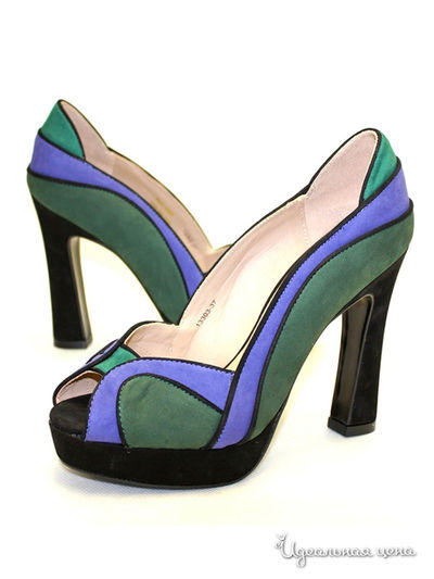 Туфли Klimini, цвет цвет темно-изумрудный