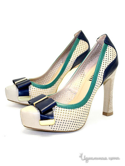 Туфли Klimini, цвет цвет кремовый