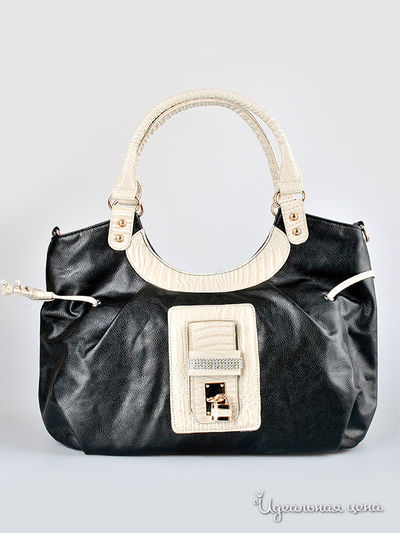 Сумка Mucchi, цвет цвет черный / молочный