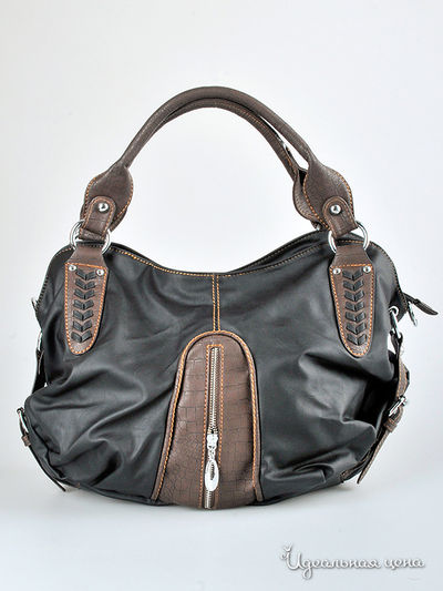 Сумка Mucchi, цвет цвет черный / темно-коричневый