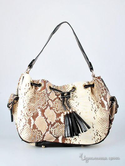 Сумка Mucchi, цвет цвет кремовый / темно-коричневый