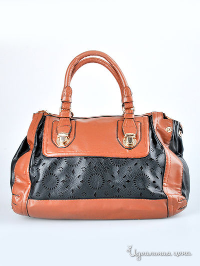 Сумка Mucchi, цвет цвет черный / рыжий