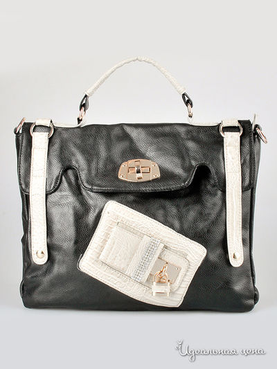 Сумка Mucchi, цвет цвет черный / молочный