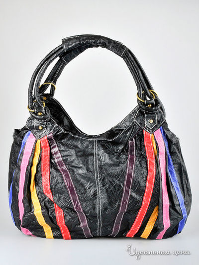 Сумка Mucchi, цвет цвет черный / мультиколор