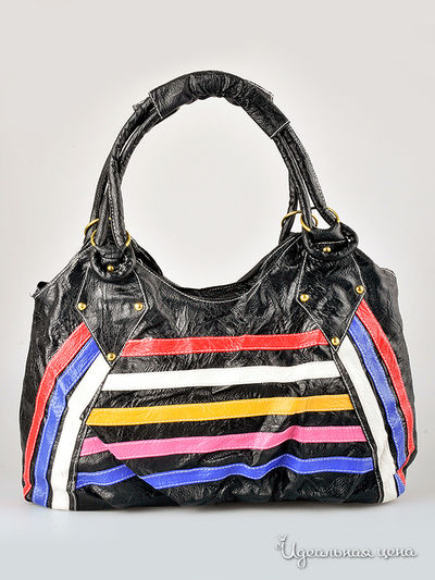 Сумка Mucchi, цвет цвет черный / мультиколор