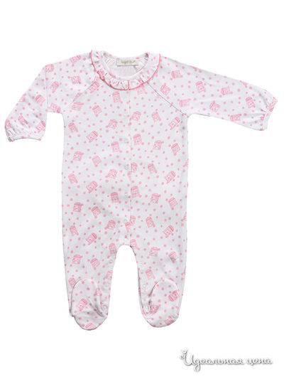 Комбинезон Angel Dear, цвет цвет белый / розовый