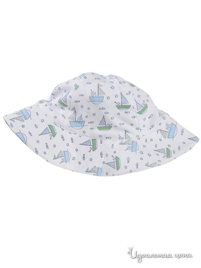 Панама Angel Dear, цвет цвет белый / голубой