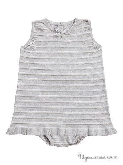 Платье Angel Dear, цвет цвет светло-серый