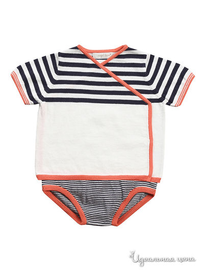 Кардиган Angel Dear, цвет цвет синий / слоновая кость