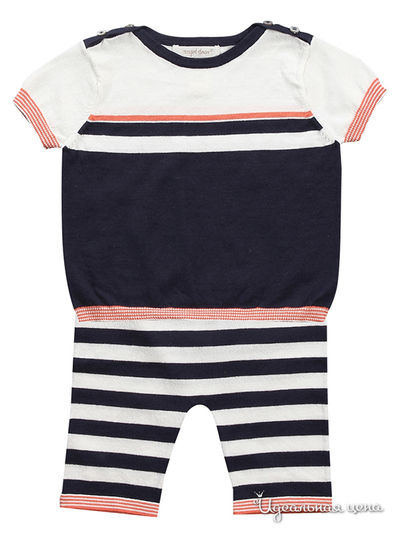 Толстовка Angel Dear, цвет цвет синий / слоновая кость