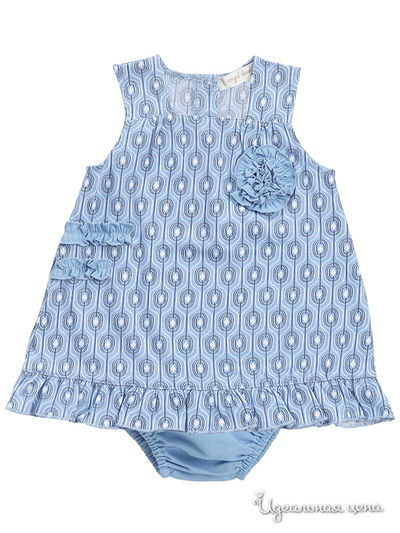 Платье Angel Dear, цвет цвет голубой