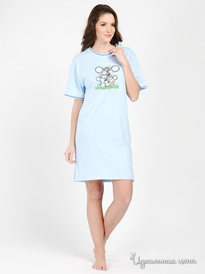 Платье Vaide, цвет цвет голубой