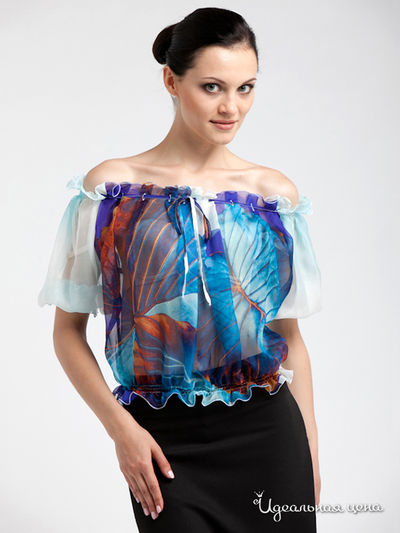 Блуза Levall, цвет цвет синий