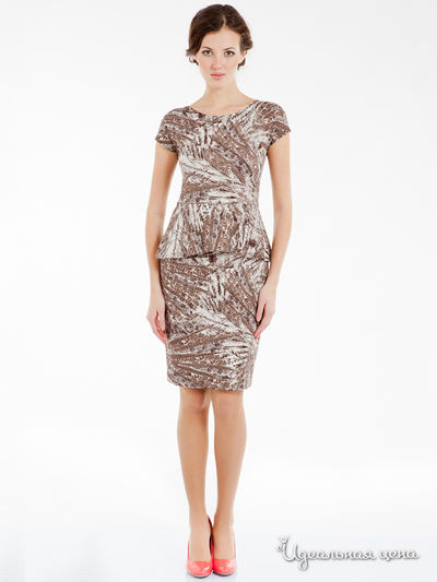 Платье Levall, цвет цвет бежевый / молочный