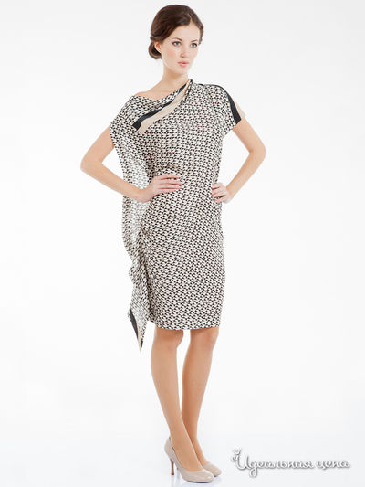 Платье Levall, цвет цвет черный / белый