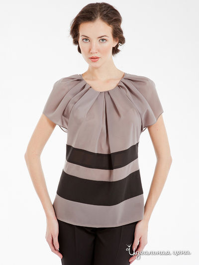 Блузон Levall, цвет цвет черный / бежевый