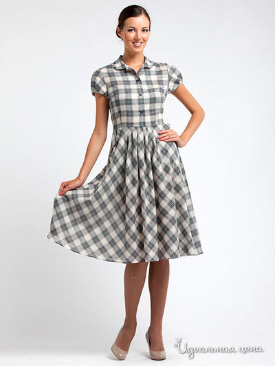 Платье Levall, цвет цвет серый