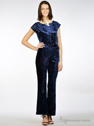 Комбинезон May Be, цвет цвет темно-синий