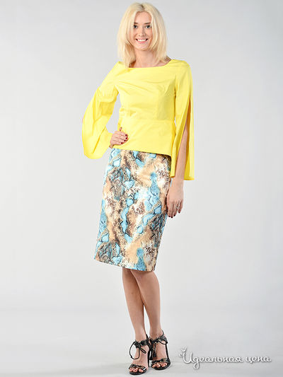 Блузон May Be, цвет цвет желтый