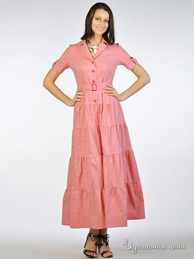 Платье May Be, цвет цвет красный