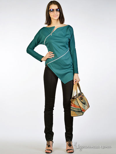 Туника May Be, цвет цвет морской волны