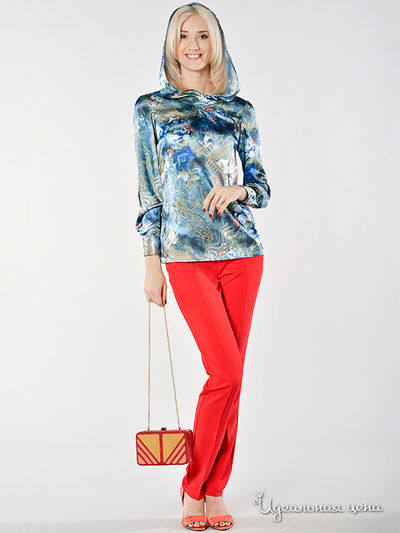 Блузон May Be, цвет цвет синий