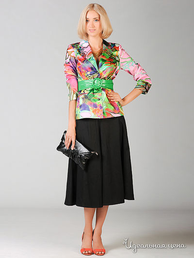 Юбка May Be, цвет цвет черный