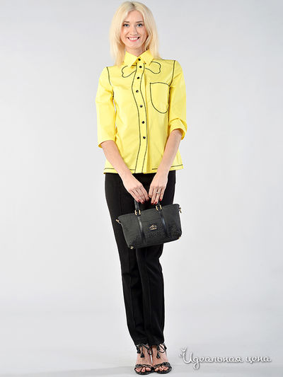 Блуза May Be, цвет цвет желтый