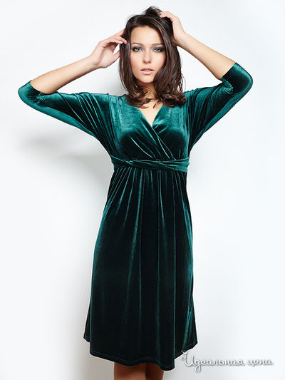 Платье Фестиваль, цвет цвет изумрудный