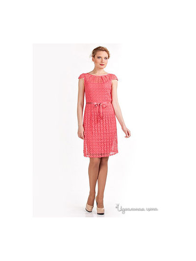 Платье Remix, цвет цвет коралловый
