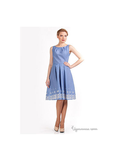 Платье Remix, цвет цвет белый / принт горох