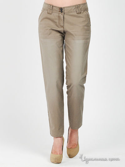 Брюки Tom Tailor, цвет цвет бежево-серый