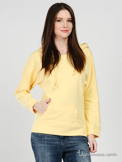 Толстовка Tom Tailor, цвет цвет нежно желтый