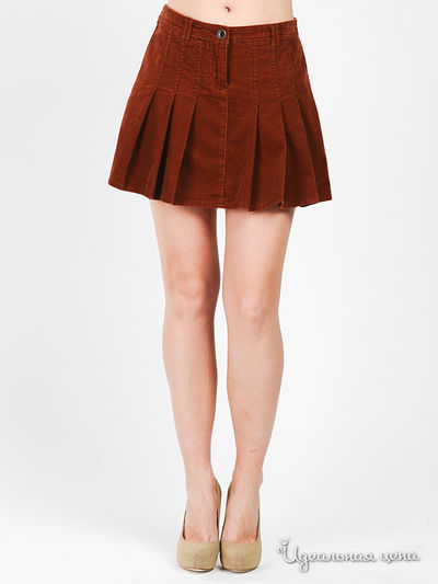 Юбка Tom Tailor, цвет цвет коричневый