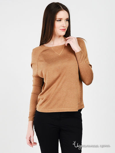 Джемпер Tom Tailor, цвет цвет бежево-коричневый