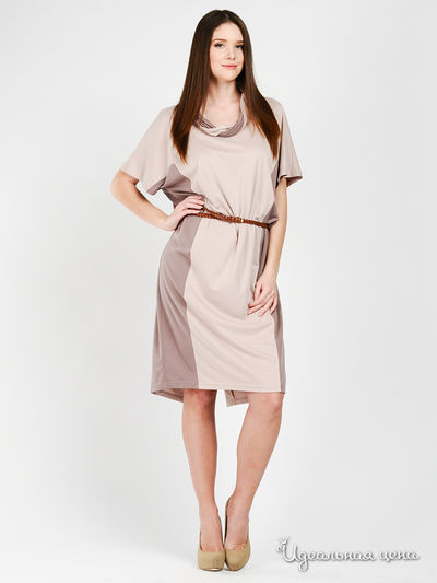 Платье Voti, цвет цвет бежевый