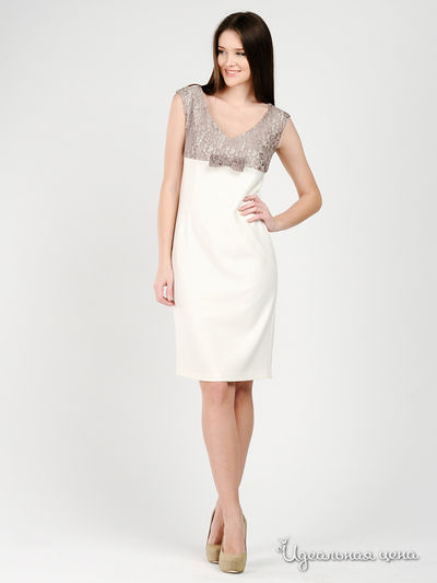 Платье Voti, цвет цвет белый / бежевый