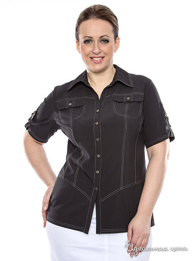 Блуза SVESTA, цвет цвет черный