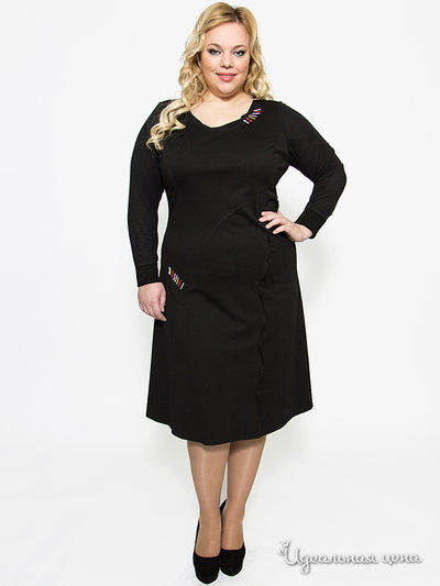 Платье SVESTA, цвет цвет черный