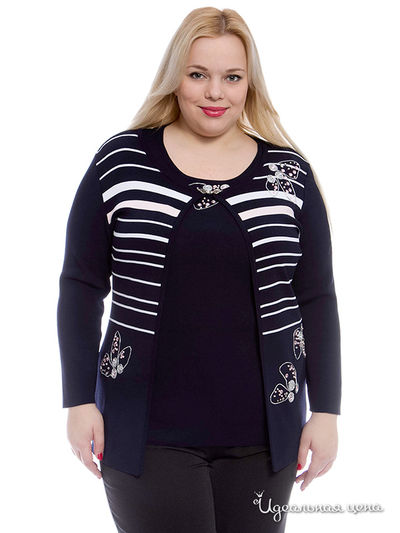 Твинсет SVESTA, цвет цвет синий