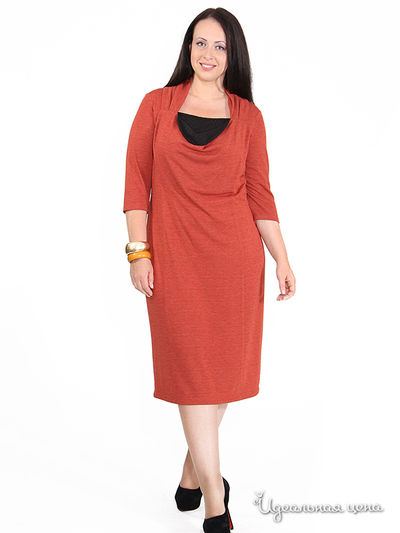 Платье SVESTA, цвет цвет темно-оранжевый