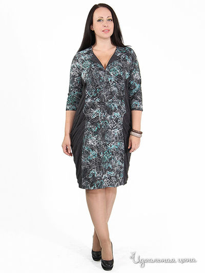 Платье SVESTA, цвет цвет серый / мультиколор