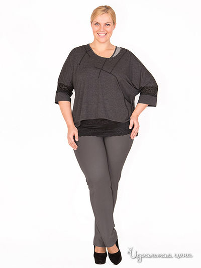 Брюки SVESTA, цвет цвет серый